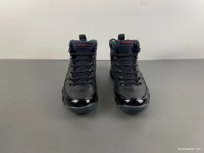 Boostmaster lin Bred Jordan Air 9 Patent Retro 302370-014 0712